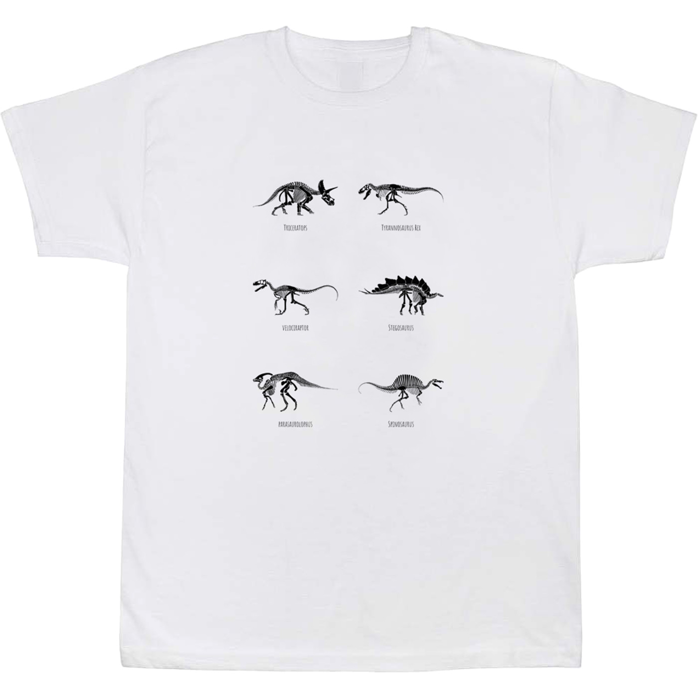 Kids Dinosaur Fossil T-Shirts (9-11 Years)